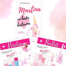 Hada y Ballet, libros de Scrapbooking de Martina un hada bailarina. Character Design, Pattern Design, Watercolor Painting, Children's Illustration, Creating with Kids, and Children's Literature project by Clara María Rodríguez - 09.14.2023