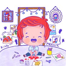 Alone in the bedroom. Traditional illustration project by Liliam Garcia - 07.03.2023
