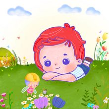 Observing the nature. Traditional illustration project by Liliam Garcia - 12.10.2023