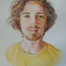 Il mio progetto del corso: Ritratto realistico con matite colorate. Traditional illustration, Fine Arts, Drawing, Portrait Drawing, Realistic Drawing, Artistic Drawing, and Colored Pencil Drawing project by Claudia Foroni - 12.10.2023