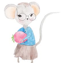Milu. Children's Illustration project by Katharina - 12.10.2023