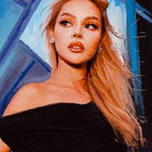 She is Lily Maymac #15- Portrait Painting by Rod Lovell in Procreate. Design, Traditional illustration, Pencil Drawing, Drawing, Portrait Drawing, Realistic Drawing, Artistic Drawing, Digital Drawing, Figure Drawing, Colored Pencil Drawing, Digital Illustration, Painting, Watercolor Painting, Acr, lic Painting, Oil Painting, Digital Painting, Decorative Painting, and Gouache Painting project by Rod Lovell - 12.09.2023