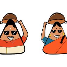 Character Illustration. Un projet de Illustration numérique, Illustration vectorielle , et Design  de Anu Paul - 18.10.2021