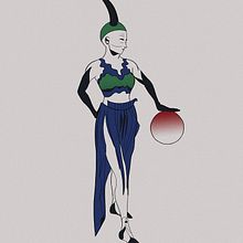 My project for course: Dynamic Character Illustration. Un progetto di Illustrazione tradizionale, Character design, Fumetto, Creatività, Disegno, Disegno digitale e Manga di Sia Siamese - 30.04.2023
