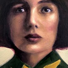 My project for course: Oil Painting: Explore Creative Portraiture Ein Projekt aus dem Bereich Bildende Künste, Malerei, Porträtzeichnung und Ölmalerei von Janine Joles - 10.12.2023