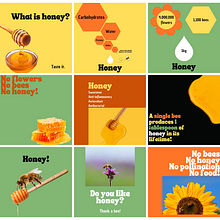 Honey - Meu projeto do curso: Design gráfico para iniciantes. Design, Br, ing, Identit, Graphic Design, T, pograph, Logo Design, T, pograph, and Design project by Patrícia Nunes Silva - 12.09.2023