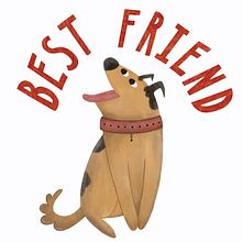 Best friend. Un proyecto de Ilustración tradicional, Diseño de personajes, Ilustración digital, Ilustración infantil y Narrativa de Olga Komashko - 13.12.2023