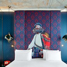 NHOW AMSTERDAM RAI HOTEL - HABITACIONES NORTH WEST. Architecture, Interior Architecture, Interior Design, Interior Decoration, and Textile Design project by David Zuker - 12.13.2023