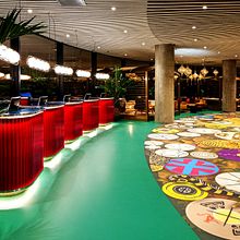 NHOW AMSTERDAM RAI HOTEL - SUELO PARA LOBBY PLANTA 1ª . Architecture, Interior Architecture, Interior Decoration & Interior Design project by David Zuker - 12.13.2023