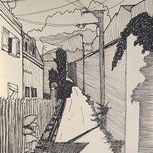 Mon projet du cours : Carnet de croquis : illustrez vos expériences personnelles. Traditional illustration, Sketching, Drawing, Sketchbook & Ink Illustration project by Franck Doumas - 12.13.2023