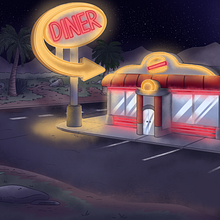 My project for course: Digital Background Painting for Animation. Un progetto di Illustrazione tradizionale, Animazione, Illustrazione digitale e Pittura digitale di csgunn - 06.12.2023