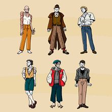 Mi proyecto del curso: Joven Vampiro. Design de personagens, Esboçado, Desenho, Storytelling, Storyboard, Desenho artístico, e Narrativa projeto de egzluhan - 13.12.2023