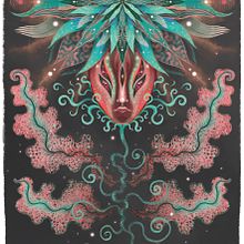 kwiat zimowy. Digital Illustration project by Maja Różycka - 12.14.2023