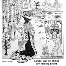 My project for course: Fairy-Tale Illustration with Pen and Ink. Un proyecto de Dibujo, Dibujo artístico e Ilustración con tinta de Andrea Snuggs - 14.12.2023