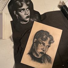 Creación de diseños de BLACKWORK. Un progetto di Design di tatuaggi di carla jimenez - 14.12.2023
