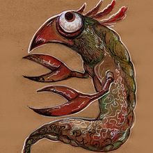 Yokai. Traditional illustration, Character Design, Fine Arts, Painting, and Comic project by Francesca Marina Costa - 12.14.2023