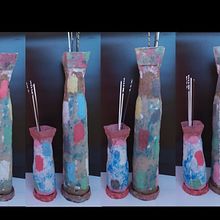 Mi proyecto del curso: Objetos hechos con pulpa de papel. Arts, Crafts, Product Design, Paper Craft, Decoration, Ceramics, DIY, Upc, and cling project by elsaleyvah - 12.14.2023