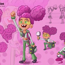 Meu projeto do curso: Design de personagens para animação com Photoshop. Un proyecto de Animación, Diseño de personajes y Animación de personajes de Renata Souza - 11.12.2023