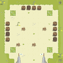 Mi proyecto del curso: Creación de escenarios pixel art para videojuegos. 2D Animation, 3D Animation, Video Games, Pixel Art, Game Design, and Game Development project by DuckBox - 12.15.2023
