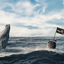 ONE PIECE - LUFY AT SEA 🌊😊. Matte Painting, and Concept Art project by fgilber2020 - 12.14.2023