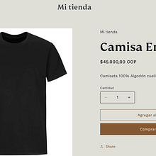 Mi proyecto del curso: Creación de una tienda online con Shopify. Web Design, Web Development, Digital Marketing, E-commerce, No-Code Development, and Business project by Laura Camila Montalvo Perez - 12.16.2023