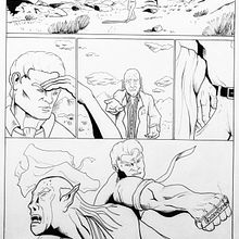 Mi proyecto del curso: Dibujo a lápiz para cómics de superhéroes. Un progetto di Illustrazione tradizionale, Fumetto, Disegno a matita e Disegno di Chechu Garrido - 16.12.2023