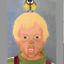 Oil painting. Fine Arts project by Natawadee Ruamsook - 12.17.2023