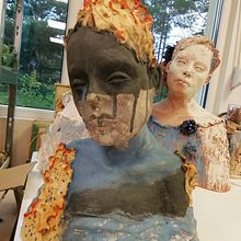 Mój projekt z kursu: Wprowadzenie do rzeźby figuratywnej z gliny. Un progetto di Belle arti e Scultura di Anna Mierkiewicz-Kocan - 17.12.2023