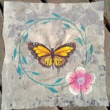 My project for course: Realistic Embroidery Techniques. Un progetto di Ricamo, Illustrazione tradizionale e Textile Design di Alessandra Fonseca - 17.12.2023