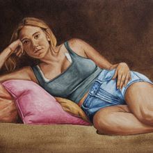 Mi proyecto del curso: Pintura al óleo para retrato naturalista de aves. Artes plásticas, Pintura, Pintura a óleo e Ilustração naturalista projeto de Begoña Blázquez Parro - 16.12.2023
