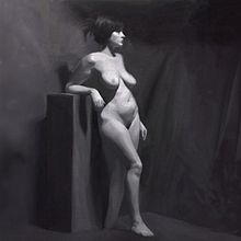Oil on canvas figure - Figura óleo sobre lienzo. Oil Painting, and Painting project by Paula Jiménez - 12.16.2023
