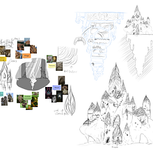 Mi proyecto del curso: Concept art para animación: diseña entornos mágicos. Projekt z dziedziny Trad, c, jna ilustracja, Ilustracja c, frowa, Concept art, Malarstwo c i frowe użytkownika cynthreybloom - 17.12.2023