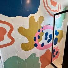 Meu projeto do curso: Pintura de murais em espaços interiores. Projekt z dziedziny  Malarstwo, Dekoracja wnętrz, Projektowanie przestrzeni, Malarstwo dekorac i jne użytkownika anabogree - 17.12.2023