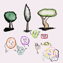 Mi proyecto del curso: Dibujo nivel -1. Projekt z dziedziny  R, sunek, Sketchbook, Ilustracja c, frowa, Malowanie akwarelą, Multimedia, Sketching, Kreat, wność, Concept art,  R, sunek art, st, czn i Ilustracje dla dzieci użytkownika Sebastian Gravini - 14.12.2023
