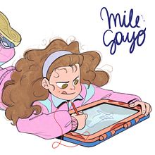 Portafolio de Milena Gayo. Portfolio Development, Management, Productivit, Editorial Illustration, Digital Illustration, and Narrative project by Milena Gayo - 12.19.2023