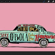 Mijn project van de cursus: Creëer retrohandbelettering en omarm imperfecties. Projekt z dziedziny Trad, c, jna ilustracja, T, pografia, Ilustracja c, frowa, Liternictwo c, frowe,  Pismo dekorac i jne użytkownika Tholbjorn - 19.12.2023