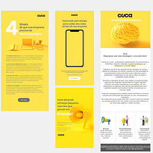 Meu projeto do curso: Design de template para newsletter com Adobe XD e Canva. Design Management, Graphic Design, Marketing, Digital Marketing, Content Marketing, Digital Design, and Communication project by Thales Jardim - 11.20.2023