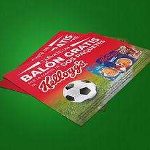 DISEÑO FLYER & STOPPER - Kellogg's Sorteo . Design, Advertising, Graphic Design, and Marketing project by Iker Serrano Fernández - 12.19.2023