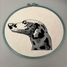 Dalmata Balckwork Embroidery. Een project van Borduurwerk y Textielontwerp van cgstalita - 15.12.2023