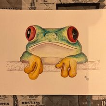 Mi proyecto del curso: Ilustración realista en acuarela de la vida salvaje. Projekt z dziedziny  Sztuki piękne,  Malarstwo, Malowanie akwarelą, Ilustracja naturalist i czna użytkownika Luis Alejandro Robayo León - 12.12.2023