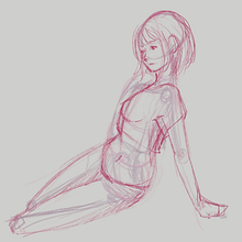Mi proyecto del curso: Dibujo anatómico para principiantes. Projekt z dziedziny  Sztuki piękne, Sketching,  R, sunek, R i sunek anatomiczn użytkownika Ambar Cueva - 19.12.2023