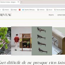 Mon projet du cours : Web design sans codage avec Elementor et Wordpress. Projekt z dziedziny Web design, Zarządzanie portfolio, Projektowanie aplikacji, Projektowanie produktu c i frowego użytkownika clemence.crv - 20.12.2023
