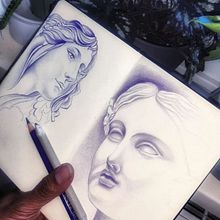 Blues. Traditional illustration, Drawing, and Portrait Drawing project by Javier Marsera - 12.20.2023