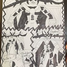 Proyecto final del curso: El cómic de superhéroes: narrativa y realización gráfica. Ilustração tradicional, Design de personagens, Comic, Desenho a lápis, Desenho, e Narrativa projeto de Sebastián Salvador - 11.08.2022