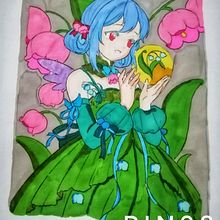 Mi proyecto del curso: Coloreado con marcadores para dibujo manga. Traditional illustration, Comic, Color Theor, and Manga project by Gabriela Pines - 12.21.2023