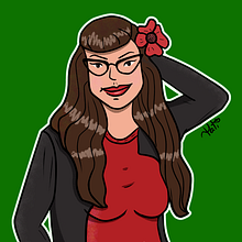 Meu projeto do curso: Criação de retratos estilizados com seu próprio estilo. Un progetto di Illustrazione digitale di Tati Pinup - 15.12.2023