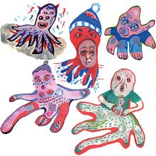 My project for course: Illustration Techniques to Unlock your Creativity. Design, Traditional illustration, Fine Arts, Painting, Creativit, Creating with Kids, and Sketchbook project by Alice Schmidt - 12.21.2023