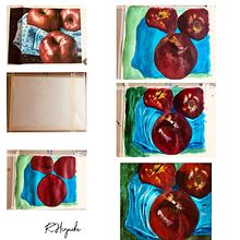 My project for course: Gouache Painting: Create Vibrant Works of Art. Projekt z dziedziny  Sztuki piękne,  Malarstwo, Teoria barw i Malowanie gwaszami użytkownika Rialette Heyneke - 21.12.2023
