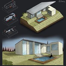Mi proyecto del curso: Sketching arquitectónico y artístico con Procreate Ein Projekt aus dem Bereich Architektur, Skizzenentwurf, Digitale Illustration, Digitale Architektur und Architektonische Illustration von Darmy Riveros - 22.12.2023