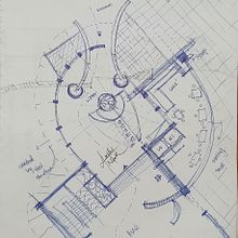Me as an Architect P1 . Architecture, Arts, Crafts, Interior Architecture, L, scape Architecture, Calligraph, Sketching, Drawing, Pencil Drawing, and Concept Art project by Noor Abu Khalaf - 12.22.2023